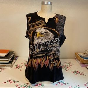 Harley-Davidson Eagle Sleeveless Sturgis Tank Top